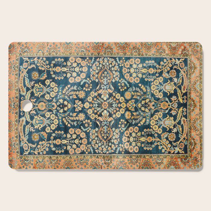 Sarouk  Antique West Persian Rug Print Cutting Board Gallery Image 1