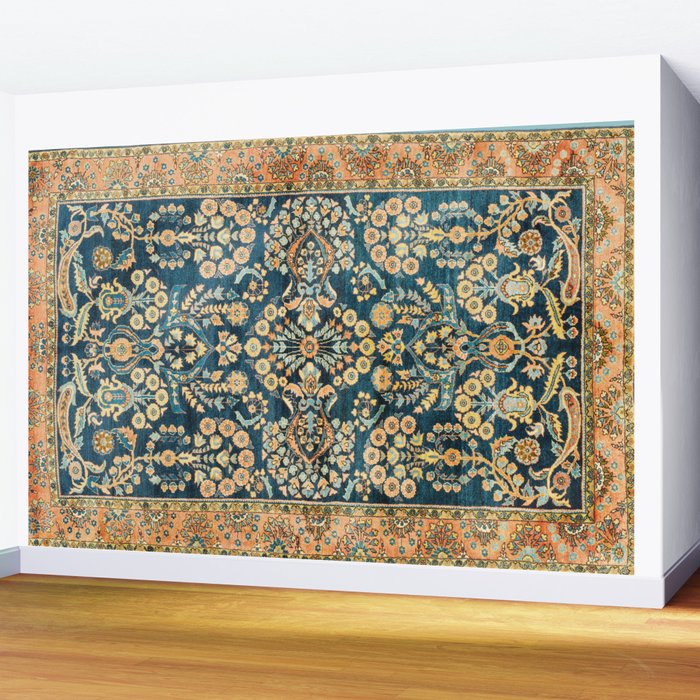 Sarouk  Antique West Persian Rug Print Wall Mural Gallery Image 2