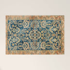 Sarouk  Antique West Persian Rug Print Welcome Mat Gallery Image 1