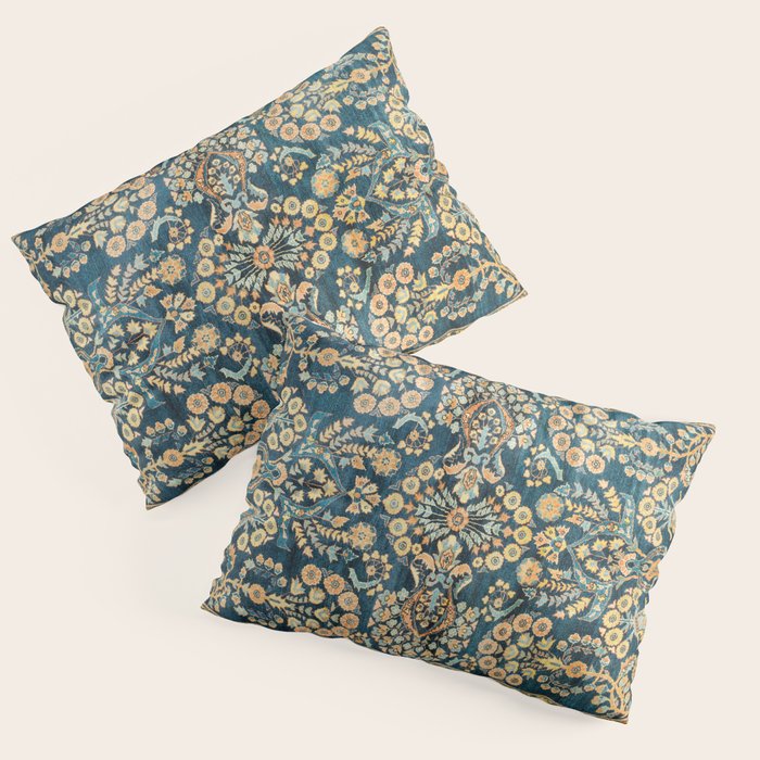 Sarouk  Antique West Persian Rug Print Pillow Sham Gallery Image 1