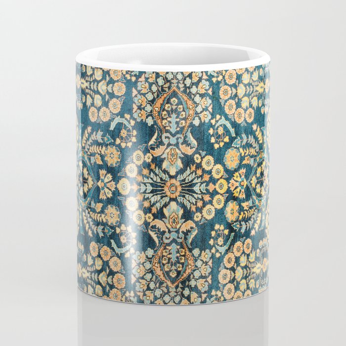 Sarouk  Antique West Persian Rug Print Coffee Mug Gallery Image 4