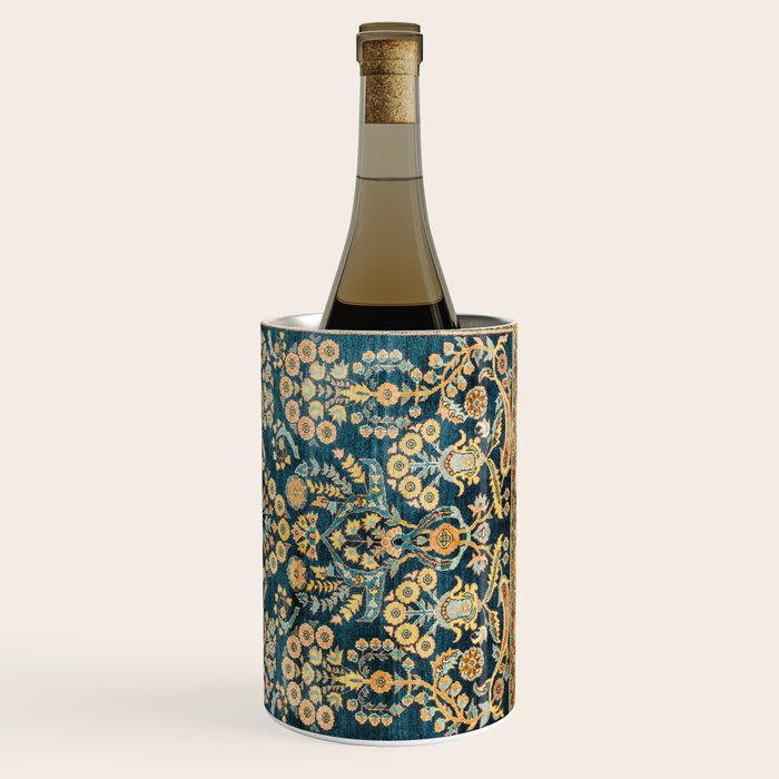 Sarouk  Antique West Persian Rug Print Wine Chiller Gallery Image 3