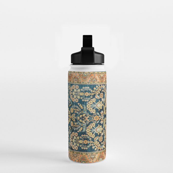 Sarouk  Antique West Persian Rug Print Water Bottle Gallery Image 2