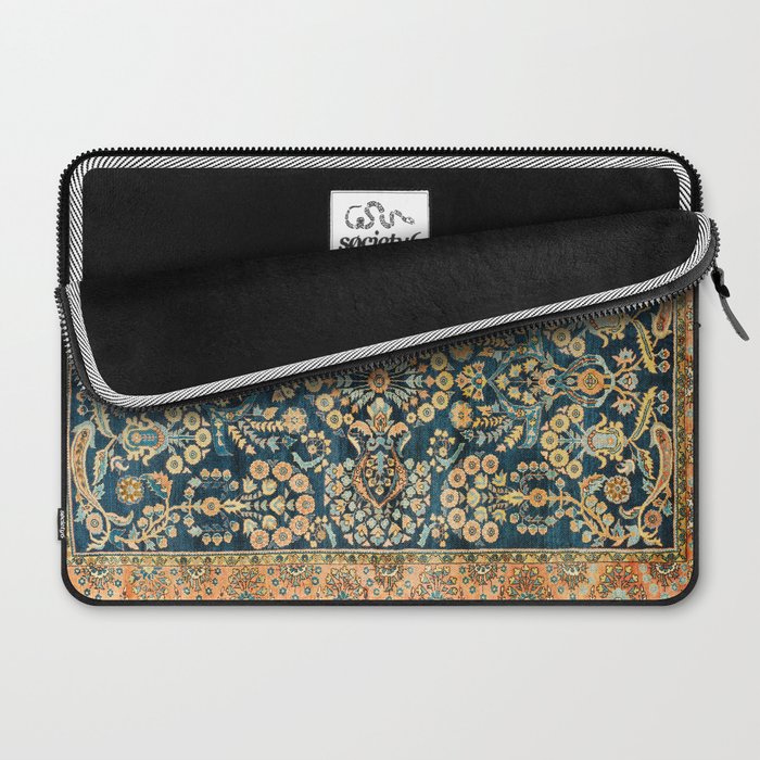 Sarouk  Antique West Persian Rug Print Laptop Sleeve Gallery Image 2