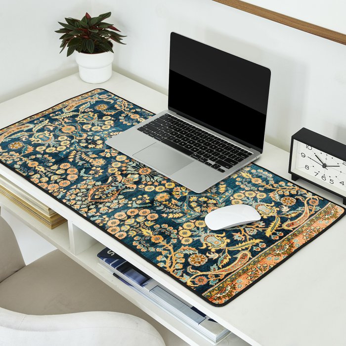 Sarouk  Antique West Persian Rug Print Desk Mat Gallery Image 2