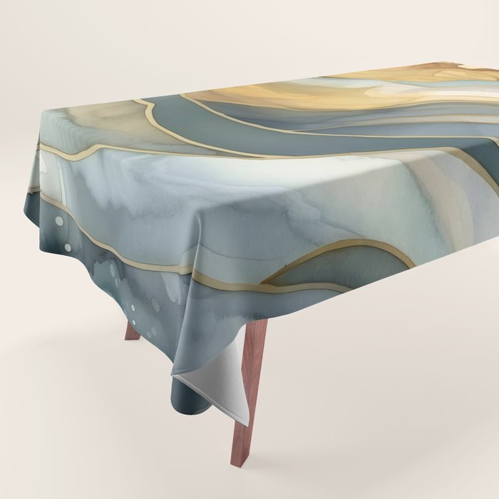 Ocean Nautical Serenade Tablecloth Gallery Image 1