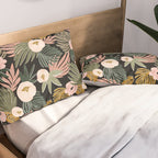 Floral garden tropical 7F Pillow Sham Gallery Image 2