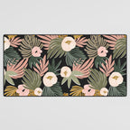 Floral garden tropical 7F Desk Mat Gallery Image 3