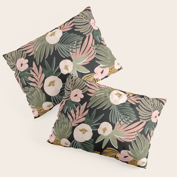 Floral garden tropical 7F Pillow Sham Gallery Image 3