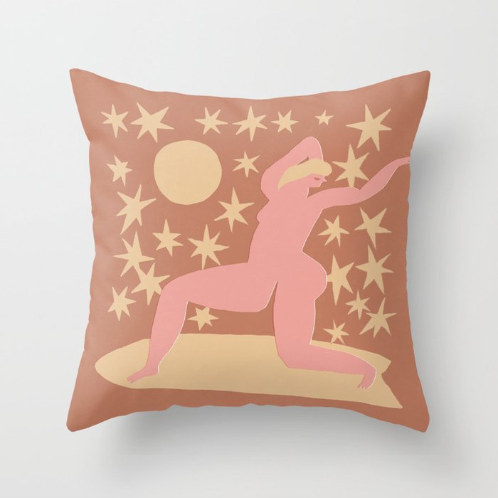 May all beings be happy Throw Pillow Gallery Image 6