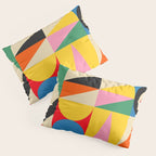 Happy Geometric Vibes Pillow Sham Gallery Image 3
