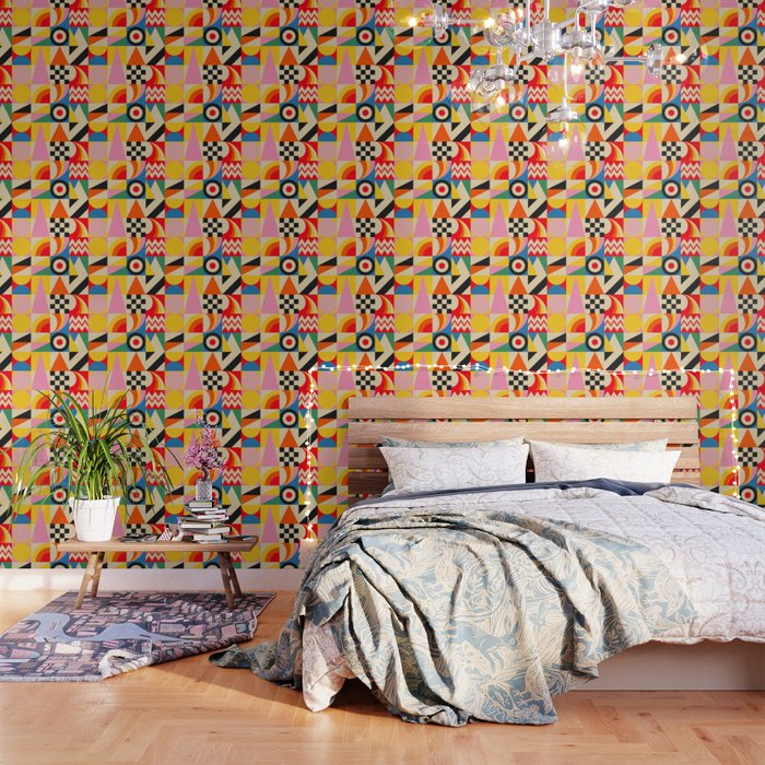 Happy Geometric Vibes Wallpaper Gallery Image 3