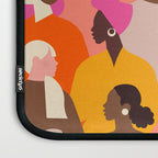 Female diverse faces pink Laptop Sleeve Gallery Image 3