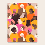 Female diverse faces pink Notebook Gallery Image 4