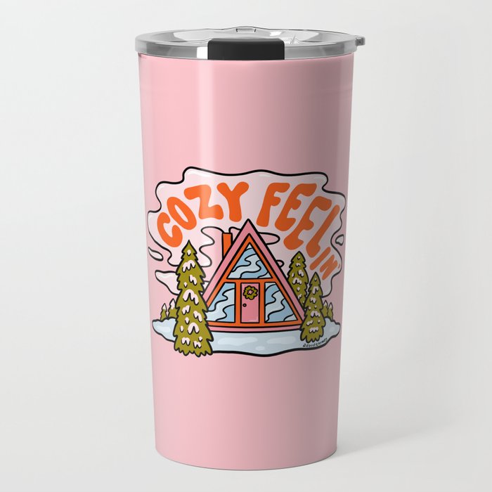 Cozy Feelin' Travel Mug Gallery Image 1