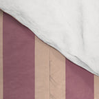 Dusty Rose Striped Comforter Gallery Image 4