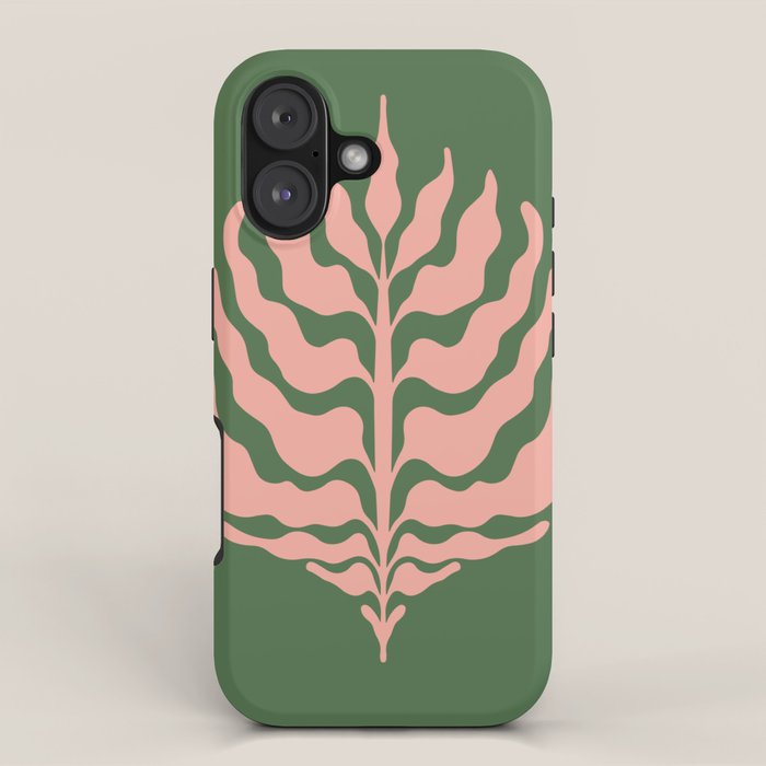 Cosmos: Matisse Leaf | Color Series I iPhone Case Gallery Image 1