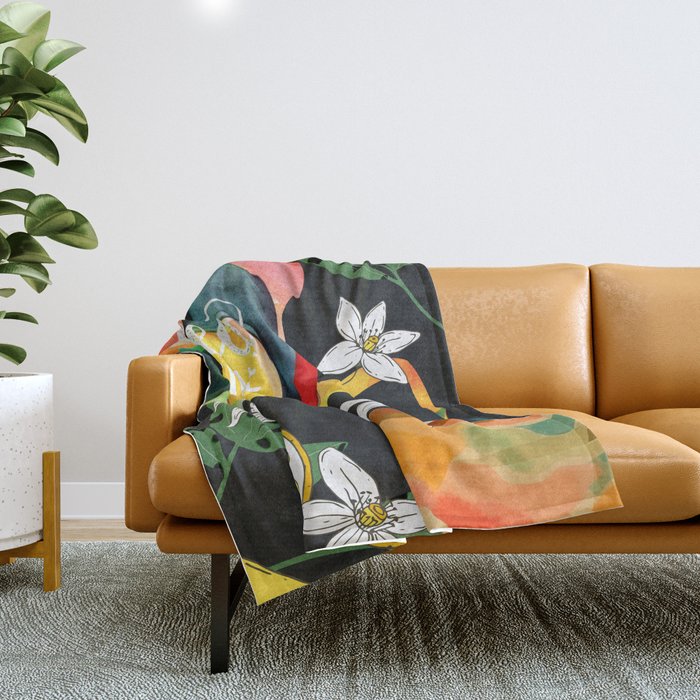 Tea Time 1 Throw Blanket Gallery Image 1