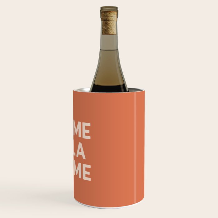 Creme de la Creme French Retro Hand Lettering Wine Chiller Gallery Image 3