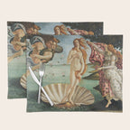 The Birth of Venus by Sandro Botticelli, 1445 Placemat Gallery Image 1