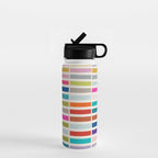Mosaic Tiles Geometric Colorful Artwork Water Bottle Gallery Image 1