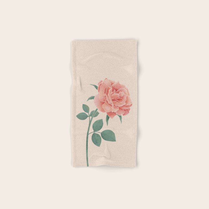 A Simple Rose Bath Towel Gallery Image 1