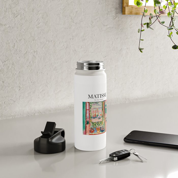 The Open Window by Henri Matisse - Artwork Design Water Bottle Gallery Image 5
