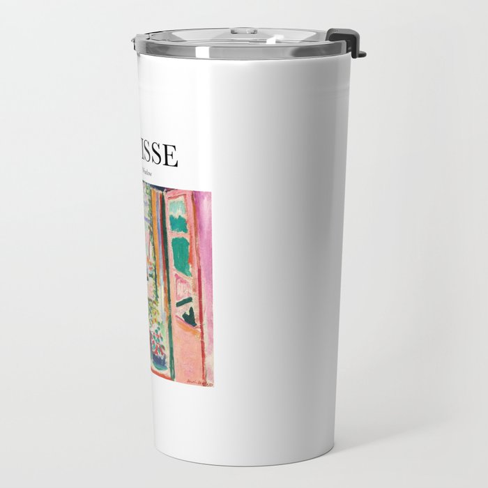 The Open Window by Henri Matisse - Artwork Design Travel Mug Gallery Image 2