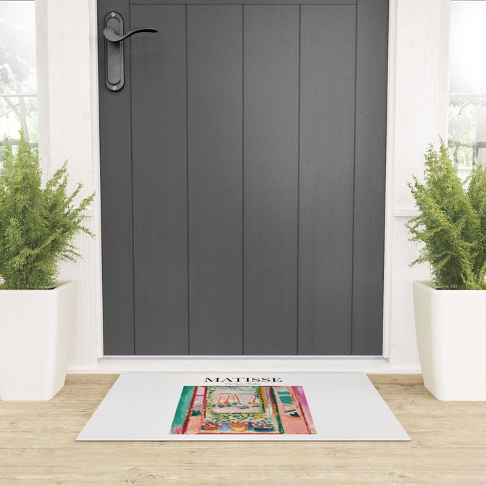 The Open Window by Henri Matisse - Artwork Design Welcome Mat Gallery Image 3