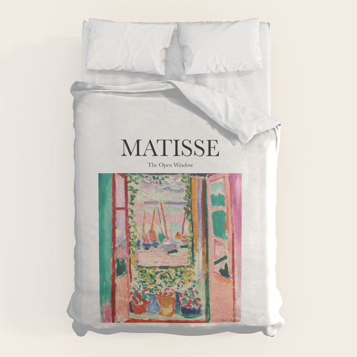 The Open Window by Henri Matisse - Artwork Design Duvet Cover Gallery Image 6