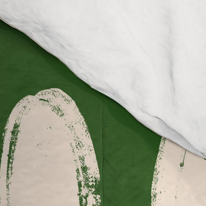 Green Boho Quilt Pattern Comforter Gallery Image 4