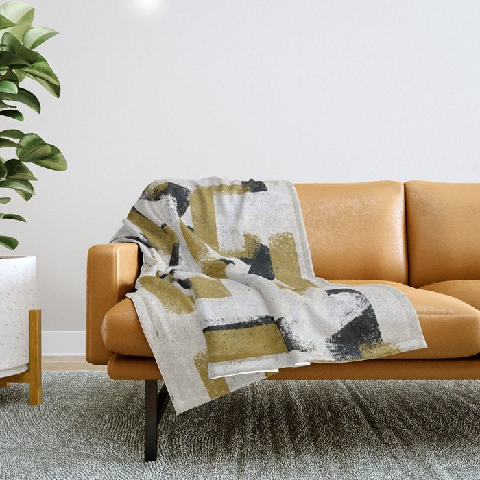 Modern Pattern  Throw Blanket Gallery Image 1