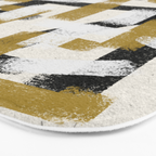 Modern Pattern  Bath Mat Gallery Image 3