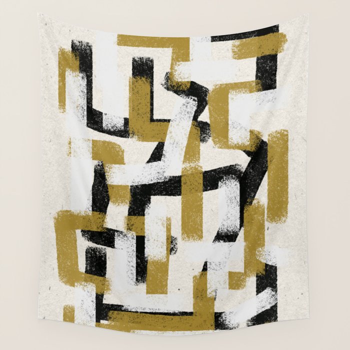 Modern Pattern  Wall Tapestry Gallery Image 4