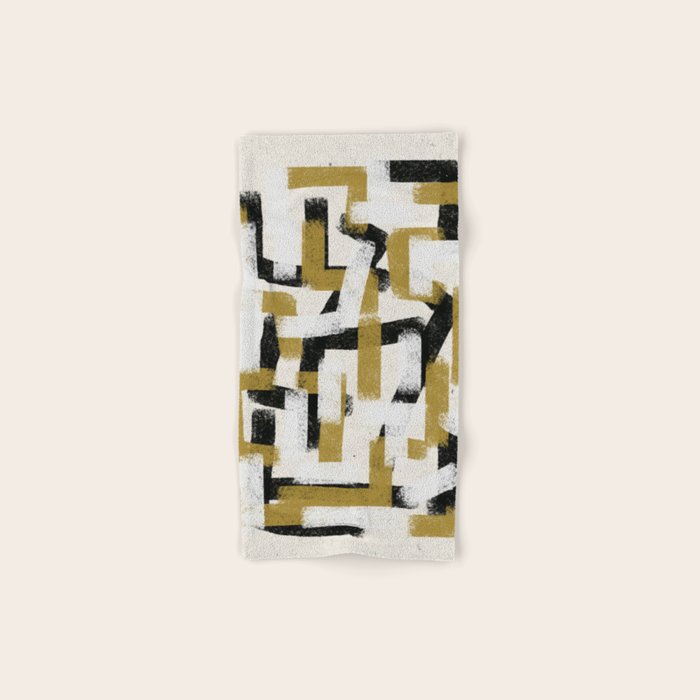Modern Pattern  Bath Towel Gallery Image 1