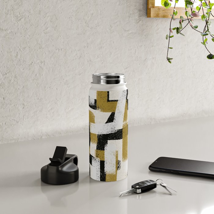 Modern Pattern  Water Bottle Gallery Image 4