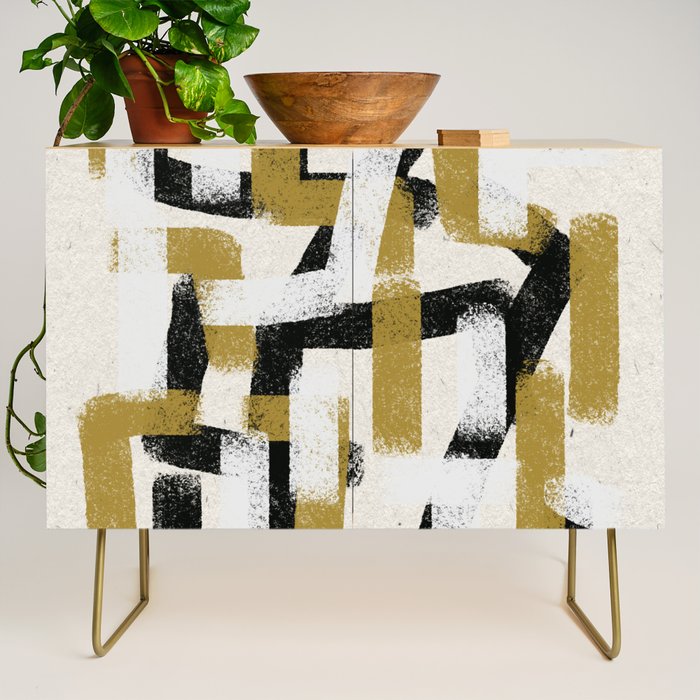 Modern Pattern  Credenza Gallery Image 1
