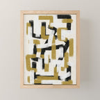 Modern Pattern  Mini Art Print Gallery Image 1