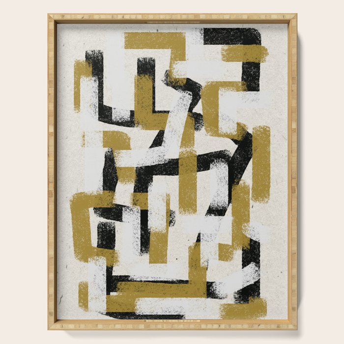 Modern Pattern  Serving Tray Gallery Image 1