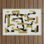 Modern Pattern  Outdoor Rug Gallery Image 1