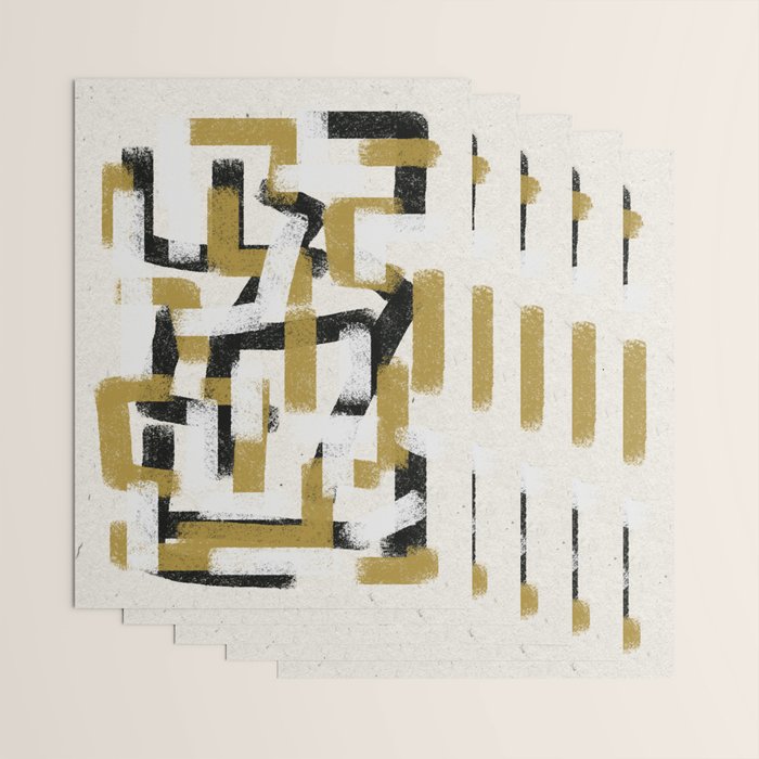 Modern Pattern  Wrapping Paper Gallery Image 3