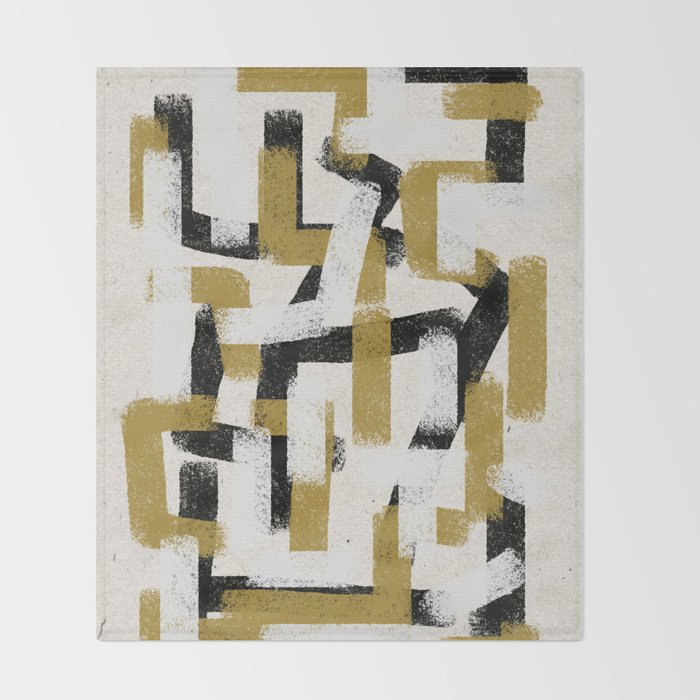 Modern Pattern  Throw Blanket Gallery Image 2