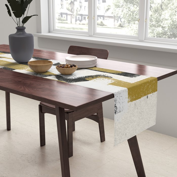 Modern Pattern  Table Runner Gallery Image 2