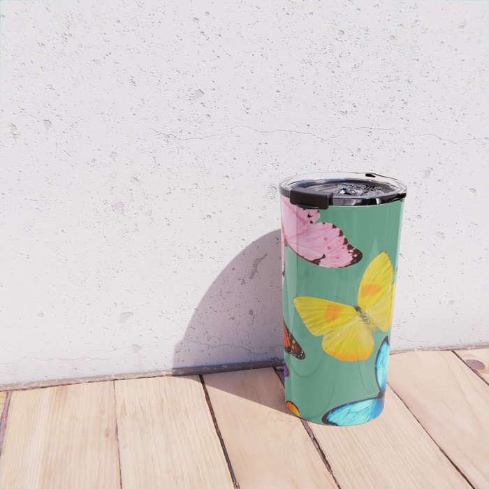 butterflies Travel Mug Gallery Image 4