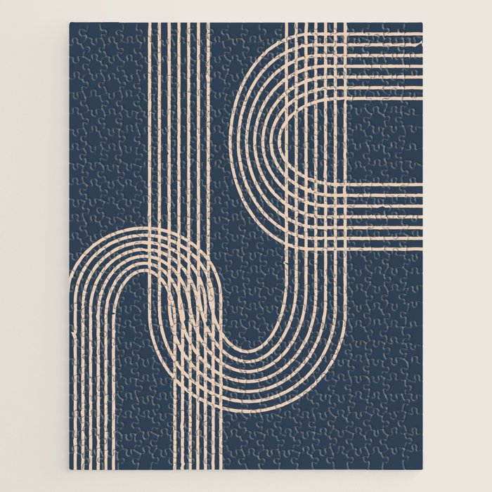 Lines in Midnight Jigsaw Puzzle Gallery Image 1