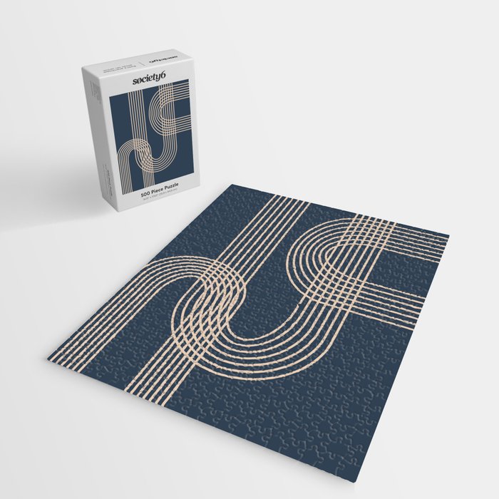 Lines in Midnight Jigsaw Puzzle Gallery Image 2