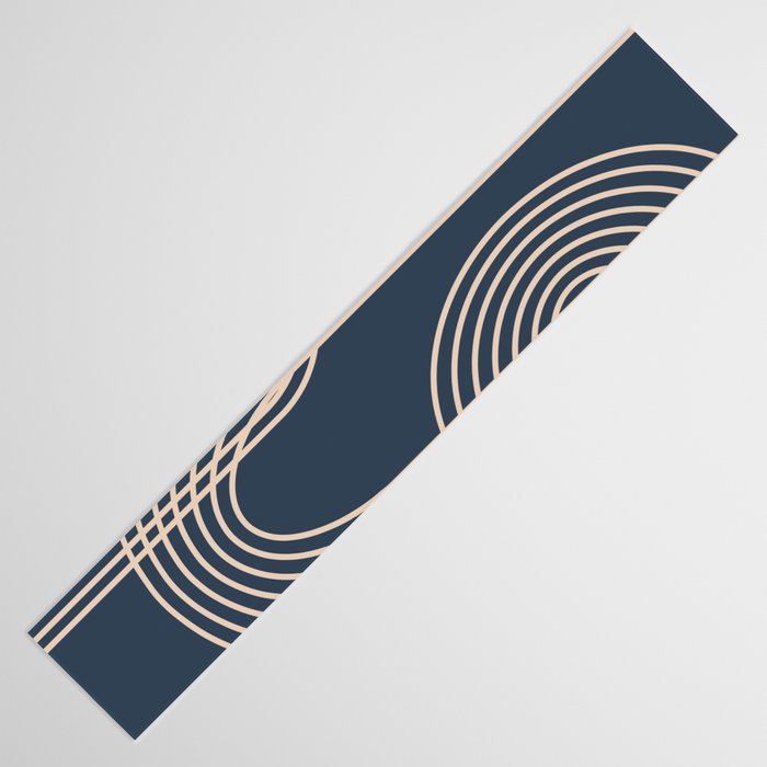 Lines in Midnight Table Runner Gallery Image 3