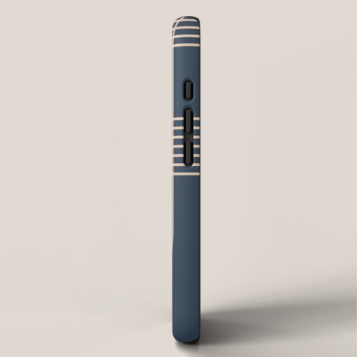Lines in Midnight iPhone Case Gallery Image 2