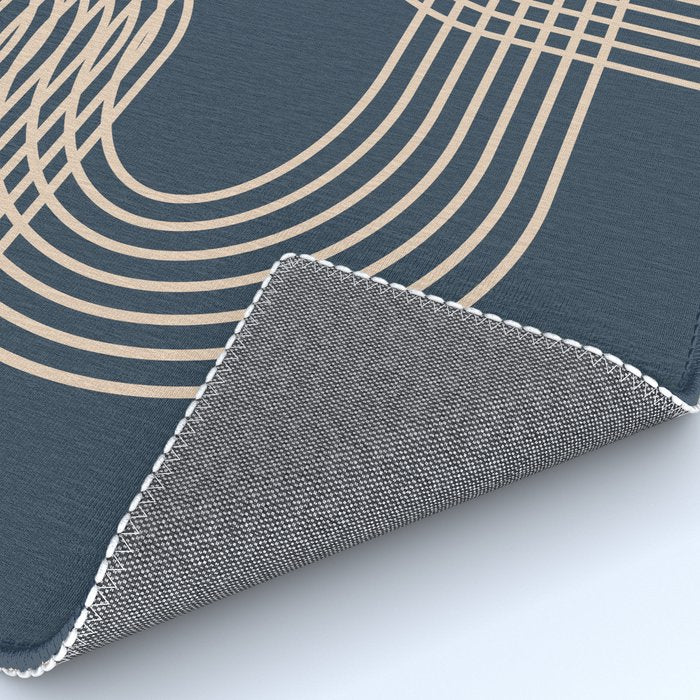Lines in Midnight Rug Gallery Image 4