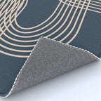 Lines in Midnight Rug Gallery Image 4